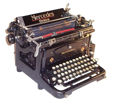 Пишущая машинка «Мерседес»